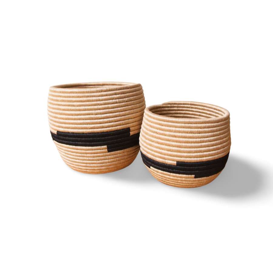 Natural Woven Basket - Nooree Home - home_decor_image