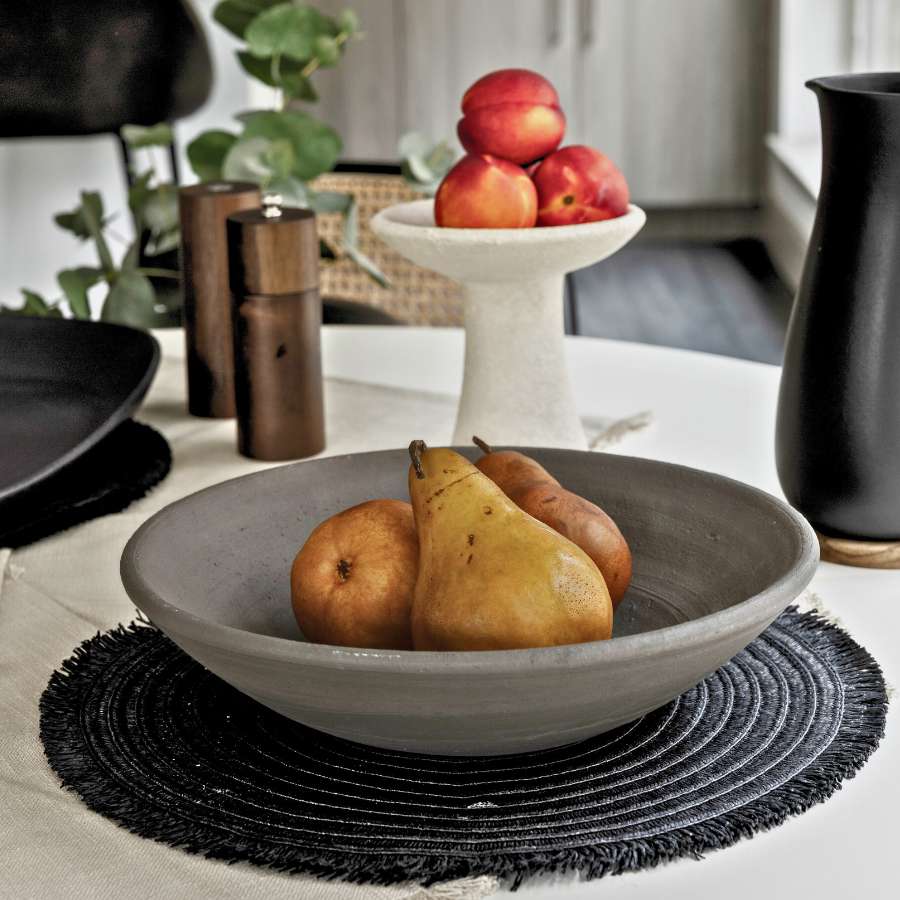 Black Decorative Bowl - Nooree Home - home_decor_image