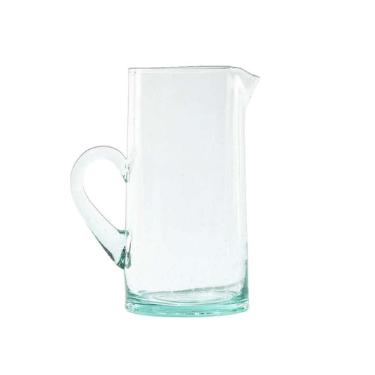 Moroccan Glass Pitcher - Nooree Home - home_decor_image