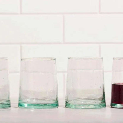Moroccan Short Wine Glasses, Set of 6 - Nooree Home - home_decor_image